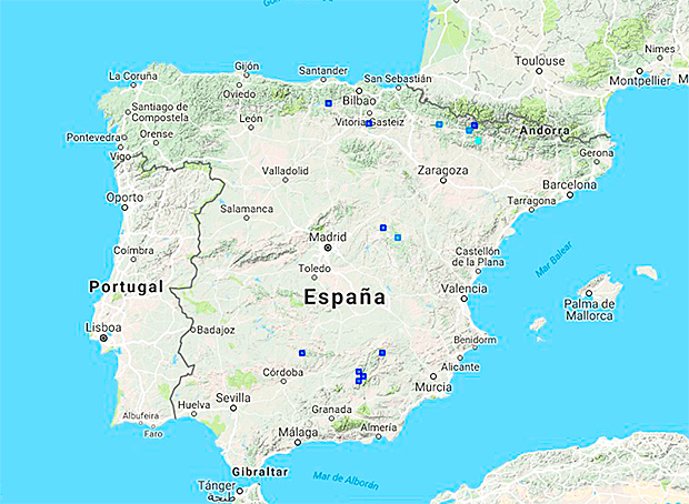 Citas en la plataforma Biodiversidad Virtual, en agosto de 2016.