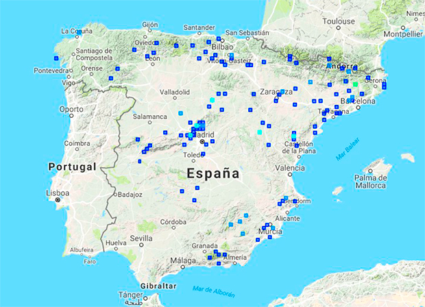 Citas en la plataforma Biodiversidad Virtual, en agosto de 2016.